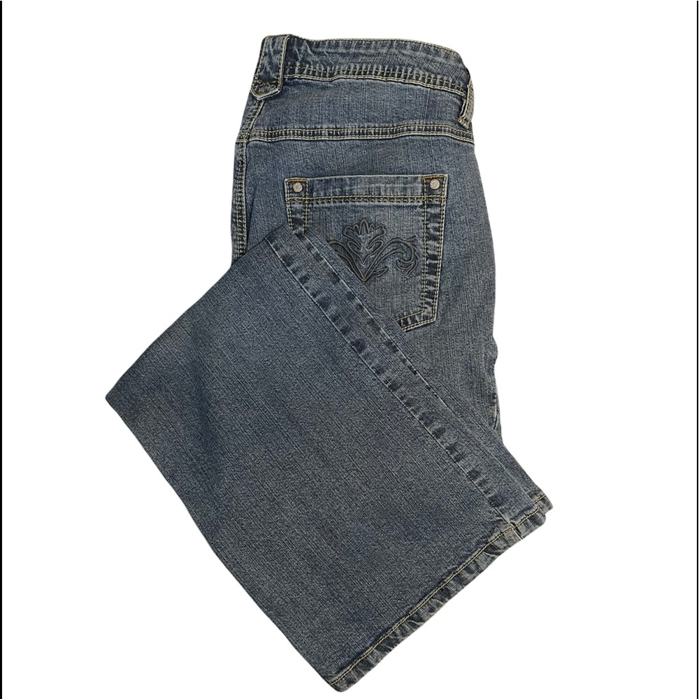 Cabi Women's Contemporary Fit 5 Pocket Blue Jeans Size 6 Cotton Blend